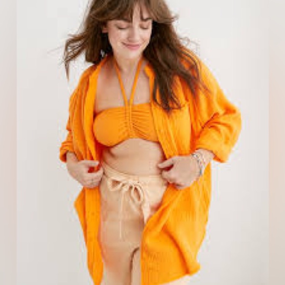 Aerie Pool-to-Party Cover Up - XL